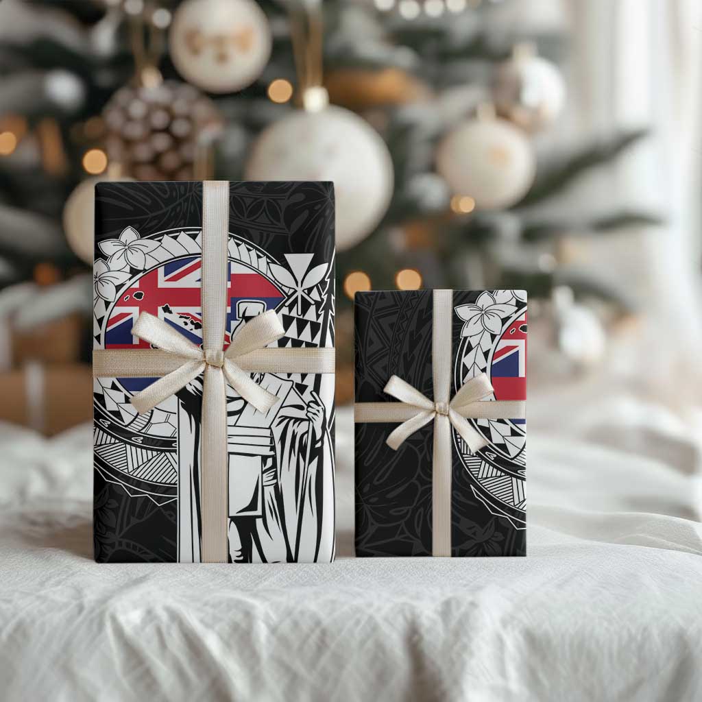 Hawaii King Kamehameha Wrapping Paper Flag Polynesian Pattern LT01 - Polynesian Pride