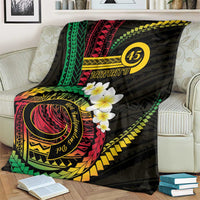 Vanuatu Independence Day Blanket Yumi 45th Hapi Indipendens Dei LT01 - Polynesian Pride