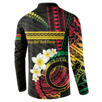 Vanuatu Independence Day Button Sweatshirt Yumi 45th Hapi Indipendens Dei LT01 - Polynesian Pride