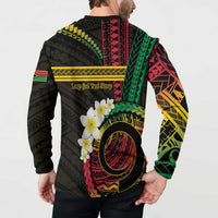Vanuatu Independence Day Button Sweatshirt Yumi 45th Hapi Indipendens Dei LT01 - Polynesian Pride