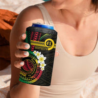 Vanuatu Independence Day 4 in 1 Can Cooler Tumbler Yumi 45th Hapi Indipendens Dei LT01