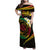 Vanuatu Independence Day Family Matching Off Shoulder Maxi Dress and Hawaiian Shirt Yumi 44th Hapi Indipendens Dei