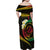 Vanuatu Independence Day Family Matching Off Shoulder Maxi Dress and Hawaiian Shirt Yumi 44th Hapi Indipendens Dei