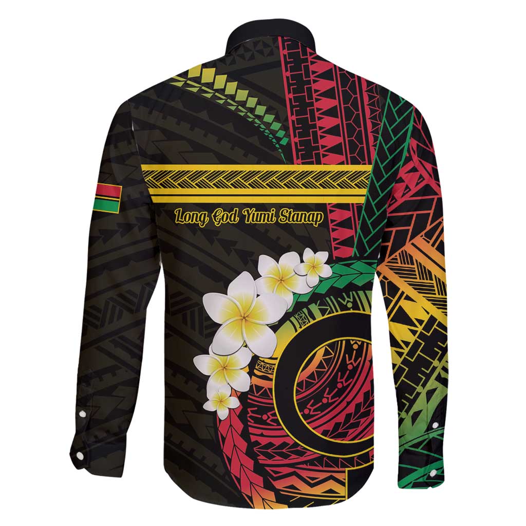 Vanuatu Independence Day Family Matching Puletasi and Hawaiian Shirt Yumi 45th Hapi Indipendens Dei LT01 - Polynesian Pride