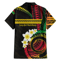 Vanuatu Independence Day Family Matching Summer Maxi Dress and Hawaiian Shirt Yumi 46th Hapi Indipendens Dei LT01 - Polynesian Pride