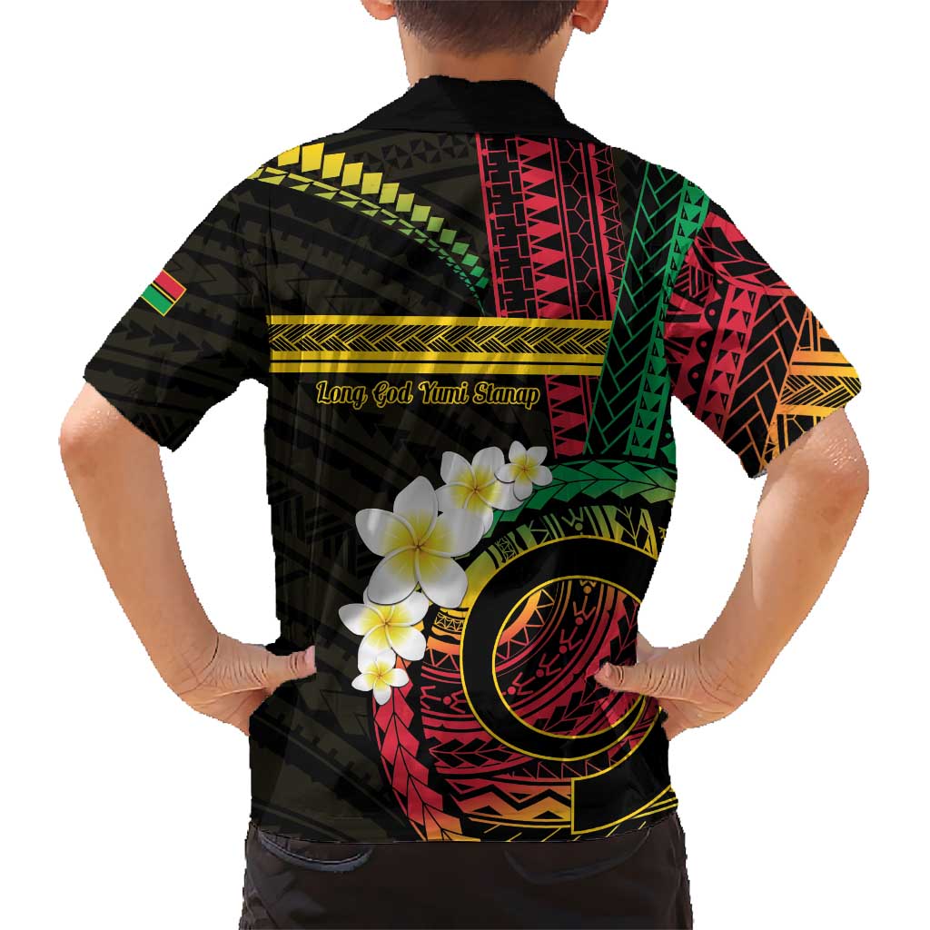 Vanuatu Independence Day Hawaiian Shirt Yumi 45th Hapi Indipendens Dei LT01 - Polynesian Pride