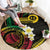 Vanuatu Independence Day Round Carpet Yumi 44th Hapi Indipendens Dei