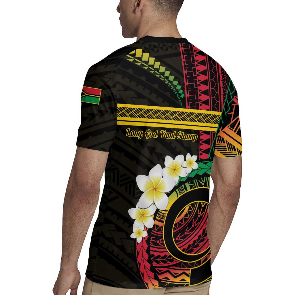Vanuatu Independence Day Rugby Jersey Yumi 45th Hapi Indipendens Dei LT01 - Polynesian Pride