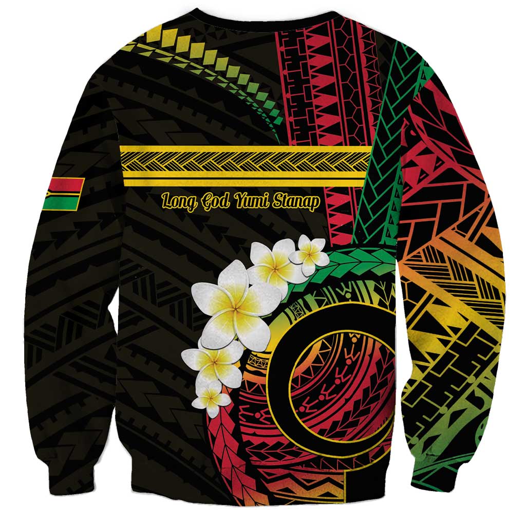 Vanuatu Independence Day Sweatshirt Yumi 45th Hapi Indipendens Dei LT01 - Polynesian Pride