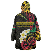 Vanuatu Independence Day Wearable Blanket Hoodie Yumi 45th Hapi Indipendens Dei LT01
