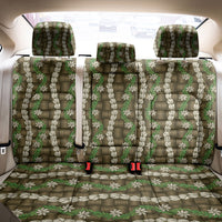 Pikake Maile Tiare Lei Back Car Seat Cover Natural Lauhala Pattern
