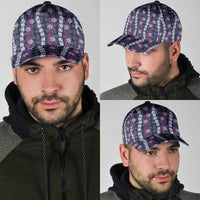 Pikake Maile Tiare Lei Classic Cap Poni Lauhala Pattern