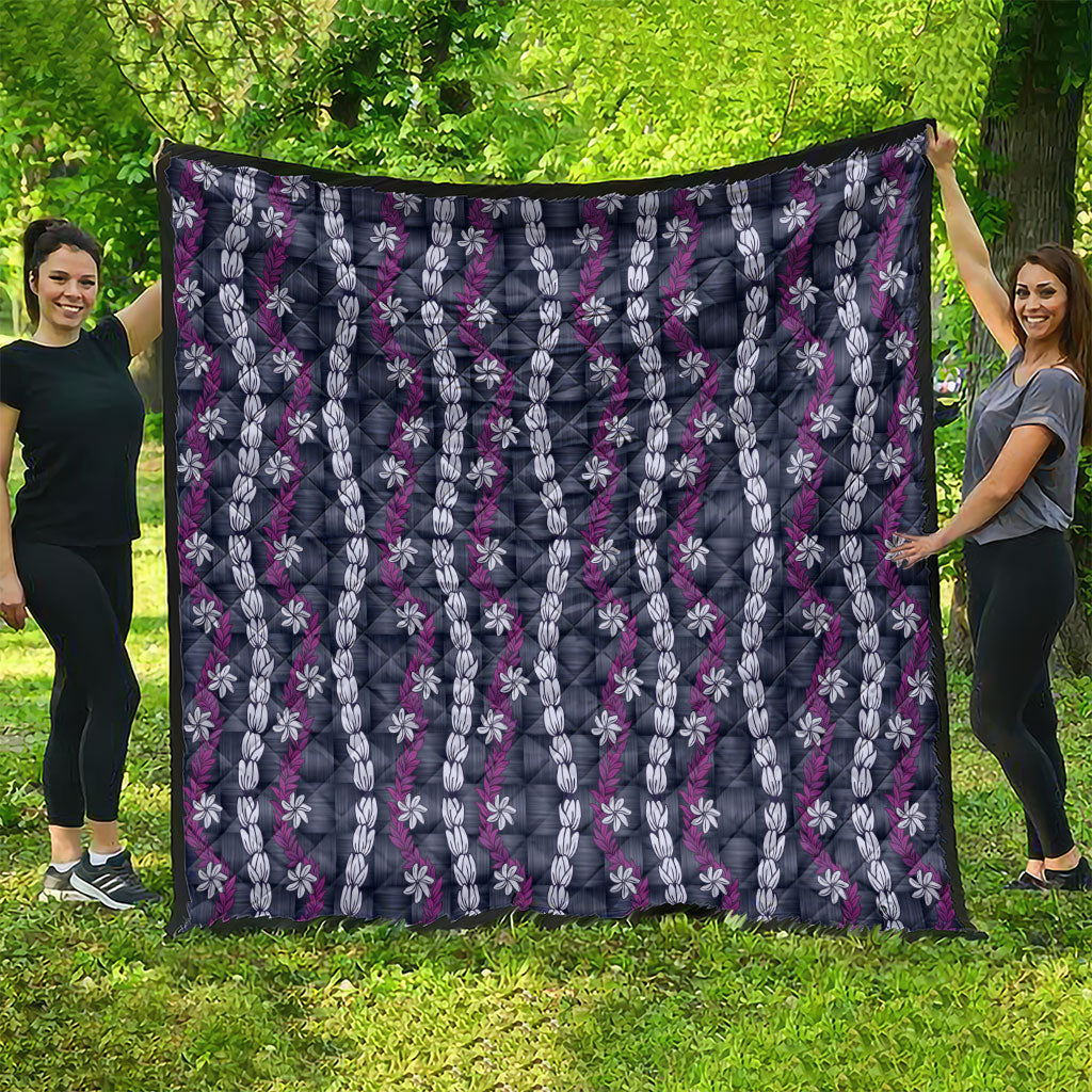 Pikake Maile Tiare Lei Quilt Poni Lauhala Pattern