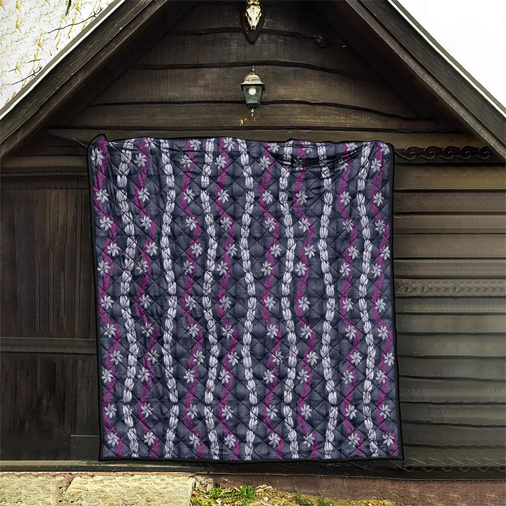 Pikake Maile Tiare Lei Quilt Poni Lauhala Pattern