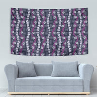 Pikake Maile Tiare Lei Tapestry Poni Lauhala Pattern