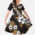 Hawaiian Hibiscus Tribal Floral Brown Family Matching Puletasi and Hawaiian Shirt Polynesian Tapa Pattern - Polynesian Pride