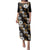 Hawaiian Hibiscus Tribal Floral Brown Family Matching Puletasi and Hawaiian Shirt Polynesian Tapa Pattern - Polynesian Pride