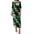 Hawaiian Hibiscus Tribal Floral Green Family Matching Puletasi and Hawaiian Shirt Polynesian Tapa Pattern - Polynesian Pride