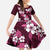 Hawaiian Hibiscus Tribal Floral Pink Family Matching Puletasi and Hawaiian Shirt Polynesian Tapa Pattern - Polynesian Pride