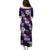 Hawaiian Hibiscus Tribal Floral Purple Family Matching Puletasi and Hawaiian Shirt Polynesian Tapa Pattern - Polynesian Pride