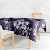 Hawaiian Hibiscus Tribal Floral Purple Tablecloth Polynesian Tapa Pattern LT01 - Polynesian Pride