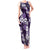 Hawaiian Hibiscus Tribal Floral Purple Tank Maxi Dress Polynesian Tapa Pattern - Polynesian Pride