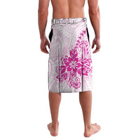 Personalised New Zealand Pink Fern Breast Cancer Lavalava Polynesian Pattern LT01 - Polynesian Pride