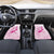 Personalised Aotearoa Breast Cancer Car Mats New Zealand Maori Pattern