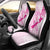 Personalised Aotearoa Breast Cancer Car Seat Cover New Zealand Maori Pattern