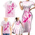 Personalised Aotearoa Breast Cancer Family Matching Short Sleeve Bodycon Dress and Hawaiian Shirt New Zealand Maori Pattern