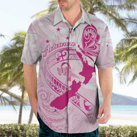 Personalised Aotearoa Breast Cancer Hawaiian Shirt New Zealand Maori Pattern LT01 - Polynesian Pride