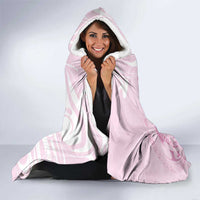 Personalised Aotearoa Breast Cancer Hooded Blanket New Zealand Maori Pattern LT01 - Polynesian Pride