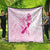 Personalised Aotearoa Breast Cancer Quilt New Zealand Maori Pattern