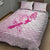 Personalised Aotearoa Breast Cancer Quilt Bed Set New Zealand Maori Pattern