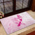 Personalised Aotearoa Breast Cancer Rubber Doormat New Zealand Maori Pattern