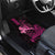 Hawaii Breast Cancer Car Mats Girl Floral Kakau Pattern