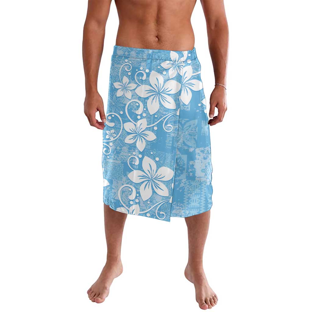 Fiji Tapa Pattern Lavalava Plumeria Floral