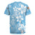 Fiji Tapa Pattern Rugby Jersey Plumeria Floral