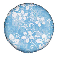 Fiji Tapa Pattern Spare Tire Cover Plumeria Floral LT01 - Polynesian Pride