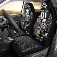 New Zealand Silver Fern Rugby Car Seat Cover Aotearoa Champion 2023 World Cup LT01 - Polynesian Pride