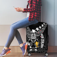 New Zealand Silver Fern Rugby Luggage Cover Aotearoa Champion 2023 World Cup LT01 - Polynesian Pride