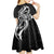 New Zealand Waitangi Day Kid Short Sleeve Dress Aotearoa Te Tiriti O Waitangi Kiwi Black Version LT01 - Polynesian Pride