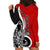 New Zealand Waitangi Day Hoodie Dress Aotearoa Te Tiriti O Waitangi Kiwi Red Version LT01 - Polynesian Pride