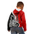 New Zealand Waitangi Day Kid Hoodie Aotearoa Te Tiriti O Waitangi Kiwi Red Version LT01 - Polynesian Pride