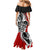 New Zealand Waitangi Day Mermaid Dress Aotearoa Te Tiriti O Waitangi Kiwi Red Version LT01 - Polynesian Pride