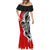 New Zealand Waitangi Day Mermaid Dress Aotearoa Te Tiriti O Waitangi Kiwi Red Version LT01 - Polynesian Pride