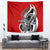 New Zealand Waitangi Day Tapestry Aotearoa Te Tiriti O Waitangi Kiwi Red Version LT01 - Polynesian Pride