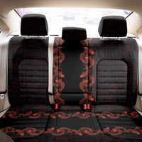 Hawaii Japan Koi Fish Red Back Car Seat Cover Tapa Pattern LT01 - Polynesian Pride