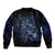 Personalised Matariki Paua Shell New Zealand Bomber Jacket Haka Dance At The Starry Night