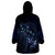 Personalised Matariki Paua Shell New Zealand Wearable Blanket Hoodie Haka Dance At The Starry Night